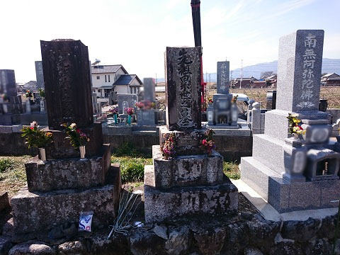 安八郡神戸町でお墓の解体工事